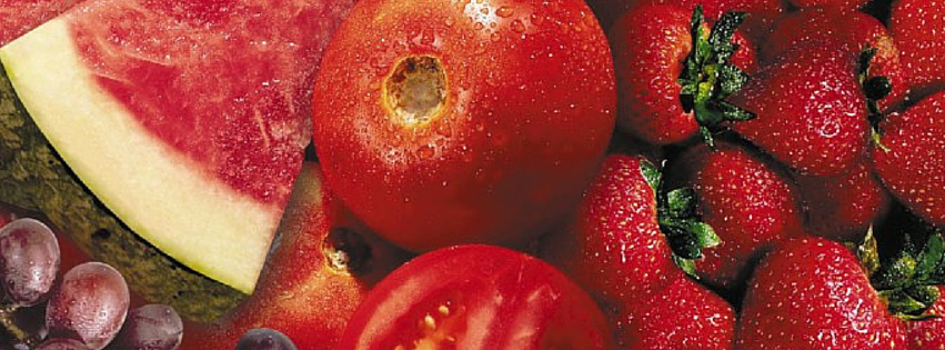 Daca vrem vitalitate, ar trebui sa consumam fructe si legume de culoare rosie.